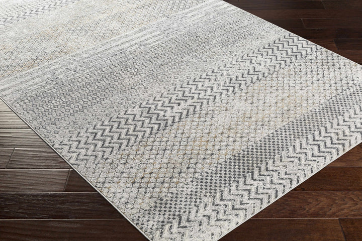Rombauer Gray Modern Style Area Rug - The Rug Decor