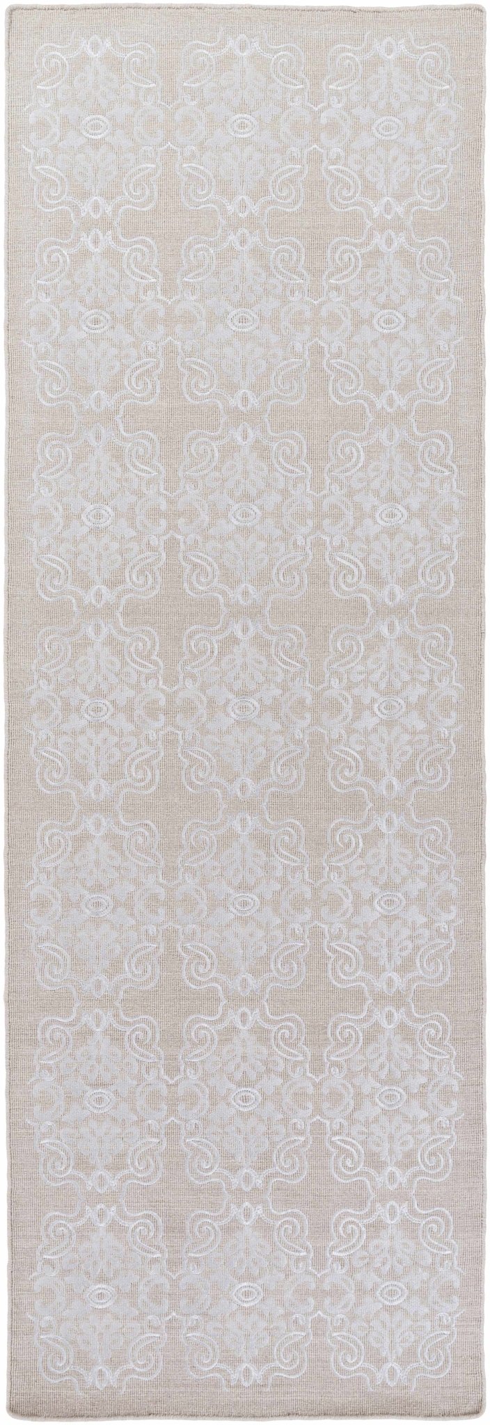 Ronceverte Contemporary Gray And Beige Area Rug - The Rug Decor
