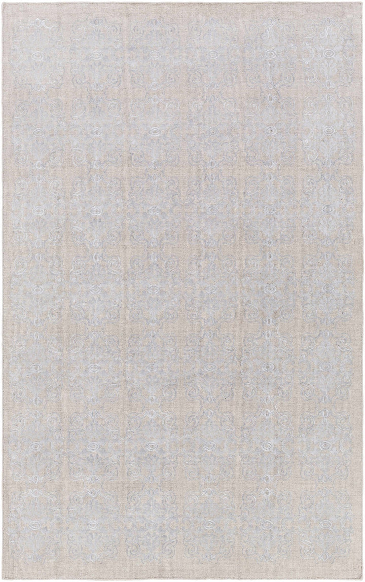 Ronceverte Contemporary Gray And Beige Area Rug - The Rug Decor