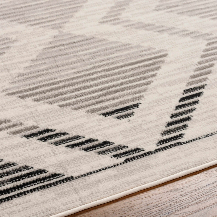 Rory Bohemian Style Ivory And Gray Area Rug - The Rug Decor