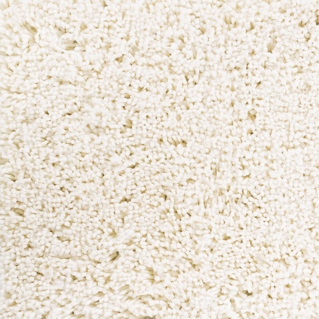 Rowdy Modern Solid Design Ivory Hand Woven Area Rug