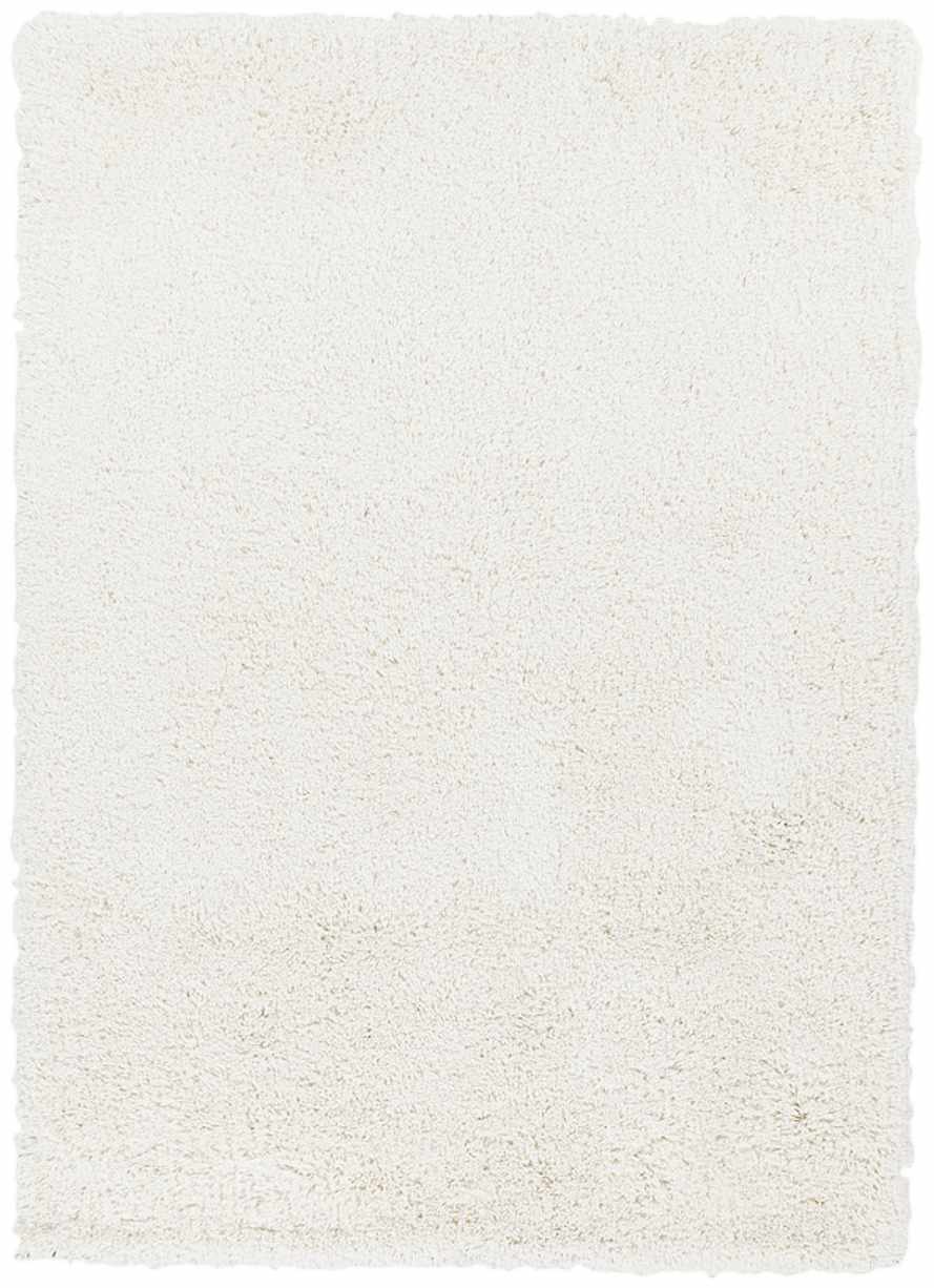 Rowdy Modern Solid Design Ivory Hand Woven Area Rug