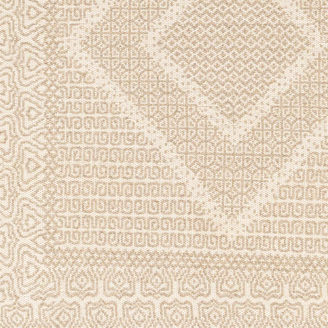 Rumi Modern Geometric Beige And Ivory Hand Woven Wool Rug - The Rug Decor