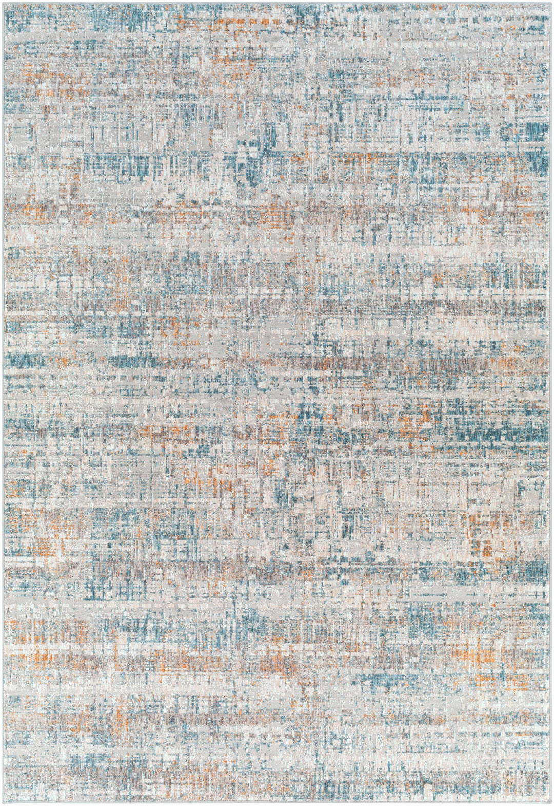 Runa Blue And Gray Modern Abstract Design Area Rug