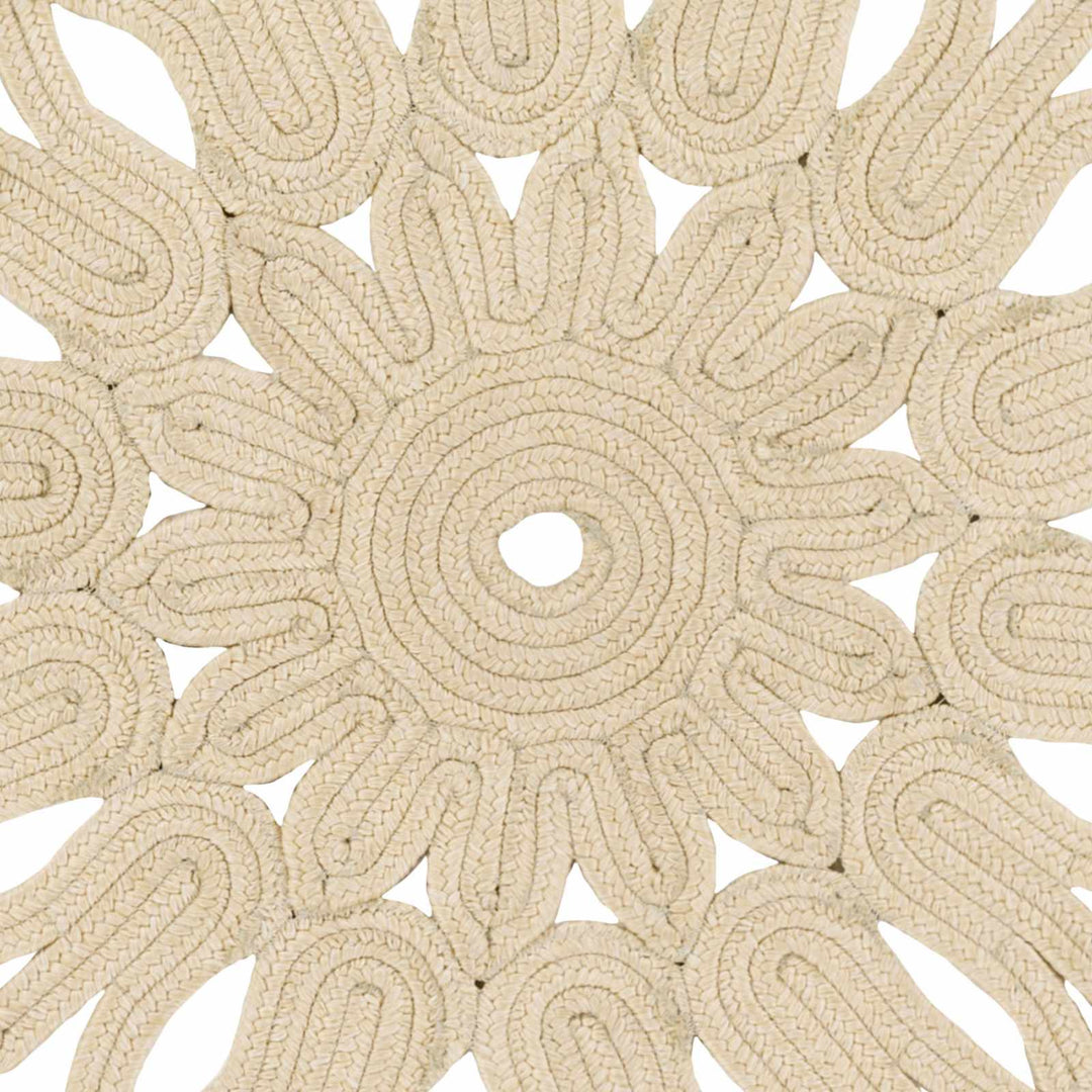 Ruxton Traditional Style Beige Hand Woven Outdoor Area Rug - The Rug Decor