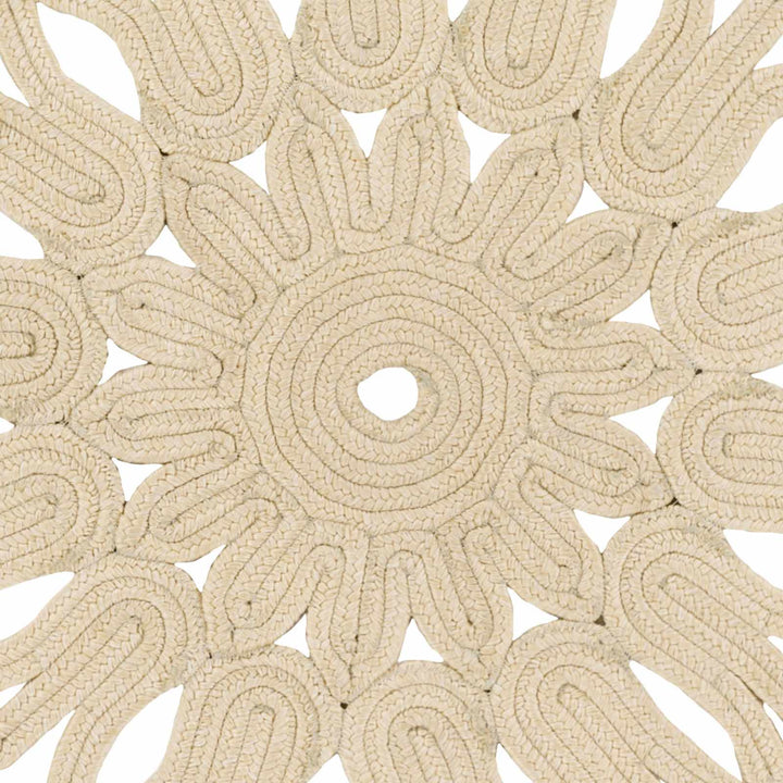 Ruxton Traditional Style Beige Hand Woven Outdoor Area Rug - The Rug Decor
