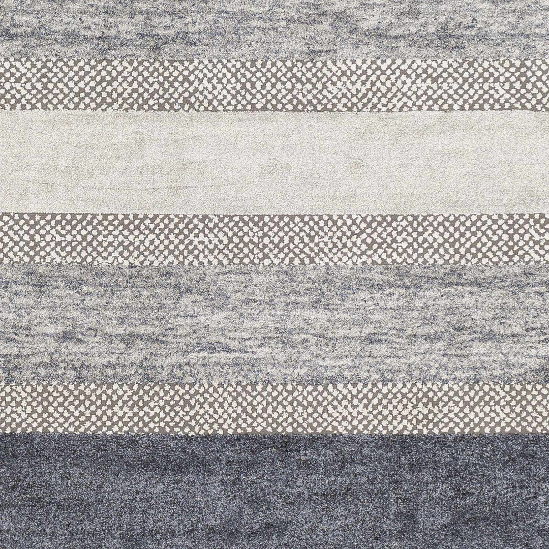 Ravendale Gray And Blue Modern Style Area Rug