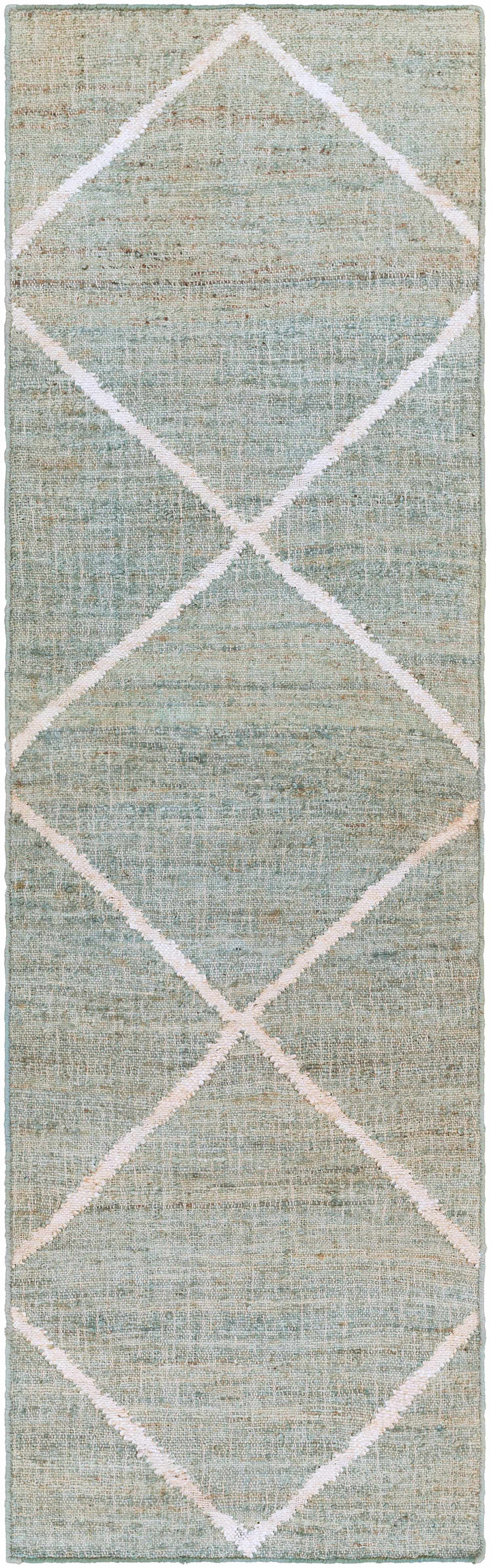 Ravenna Blue And Ivory Modern Geometrical Design Area Rug
