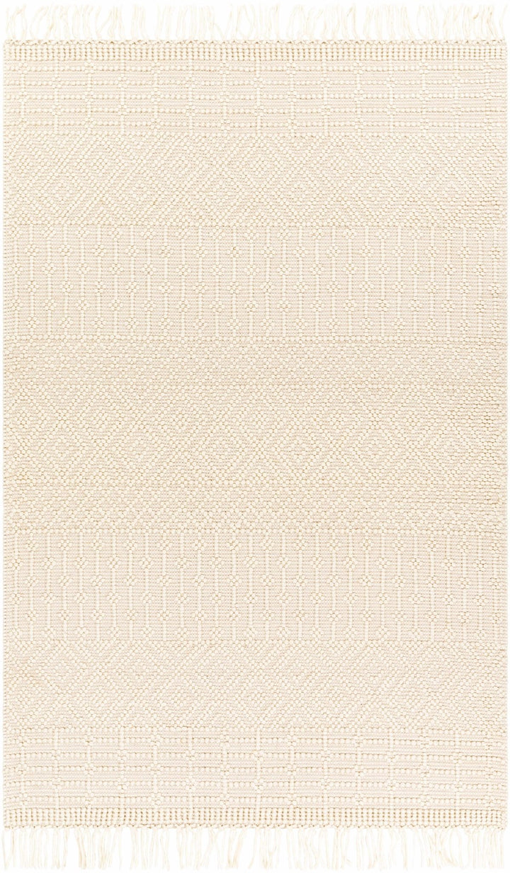 Ryne Scandinavian Style Ivory Hand Woven Rug - The Rug Decor