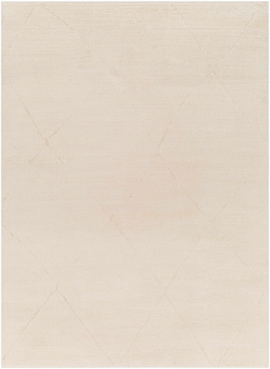 Aldis Modern Style Beige Washable Rug