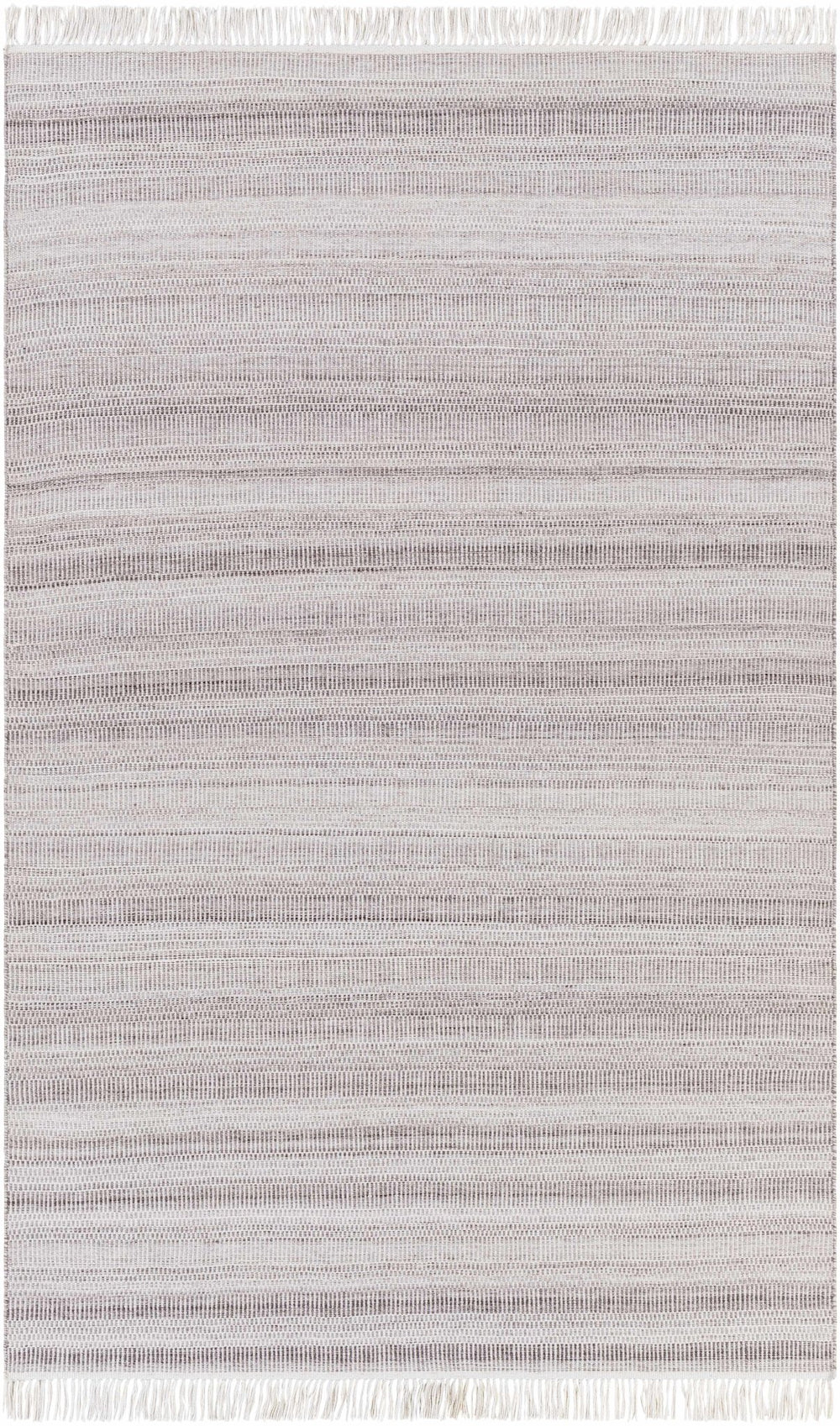 Salogon Modern Stripe Pattern Off White Hand Woven Rug - The Rug Decor