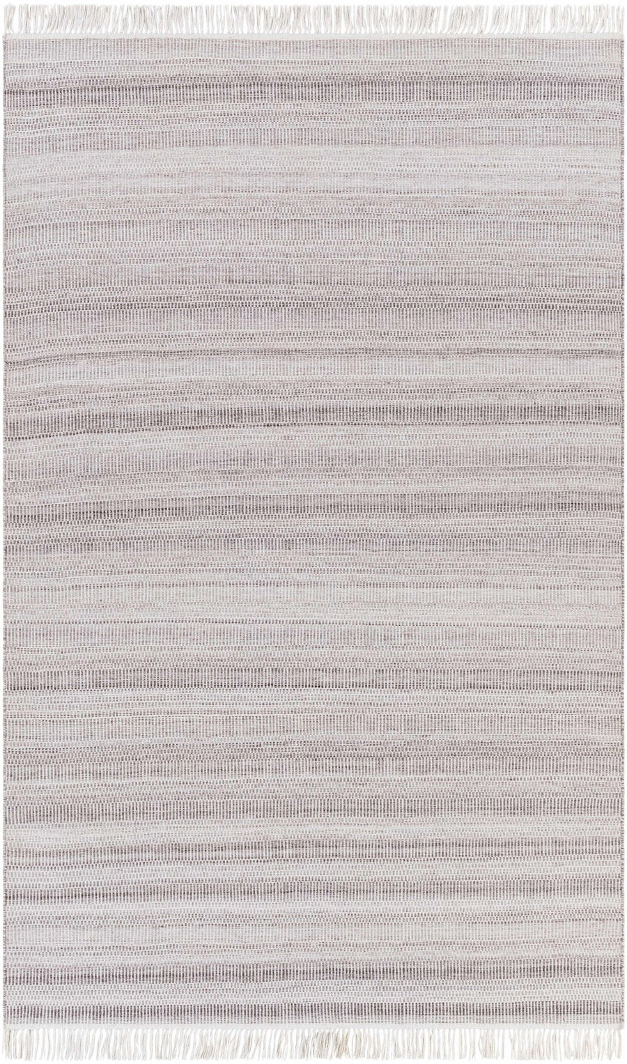 Salogon Modern Stripe Pattern Off White Hand Woven Rug - The Rug Decor