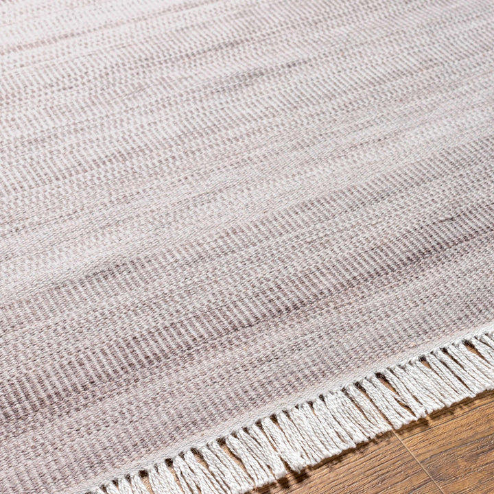 Salogon Modern Stripe Pattern Off White Hand Woven Rug - The Rug Decor