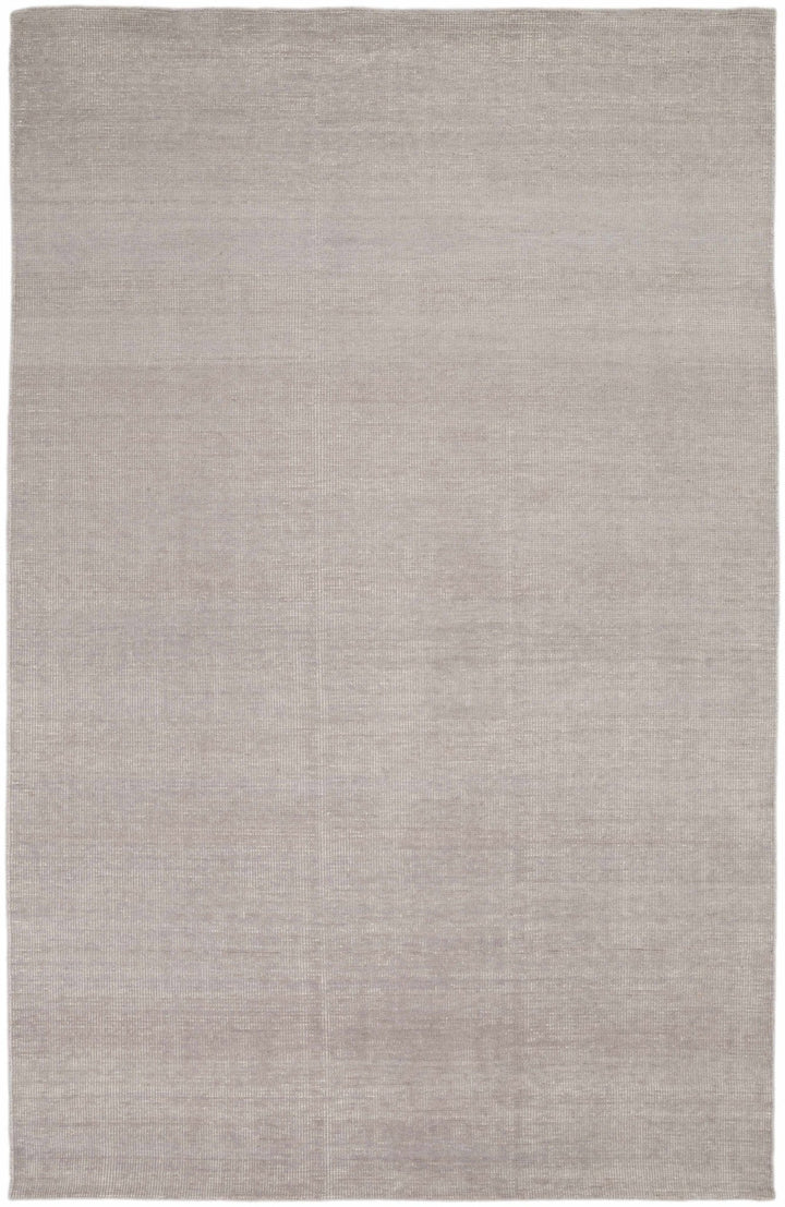 Salvisa Modern Style Taupe Hand Knotted Wool Area Rug - The Rug Decor