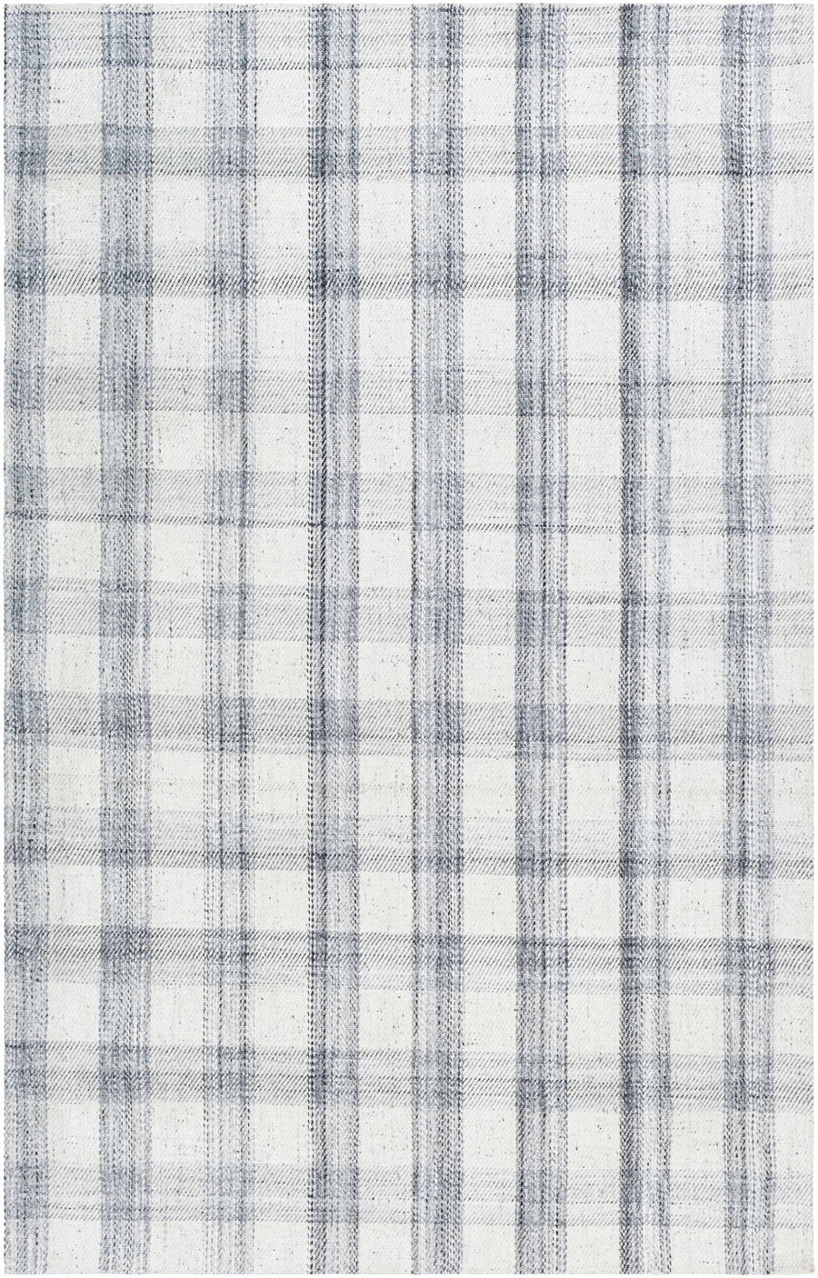 Sammy Contemporary Style Gray And White Hand Woven Area Rug - The Rug Decor
