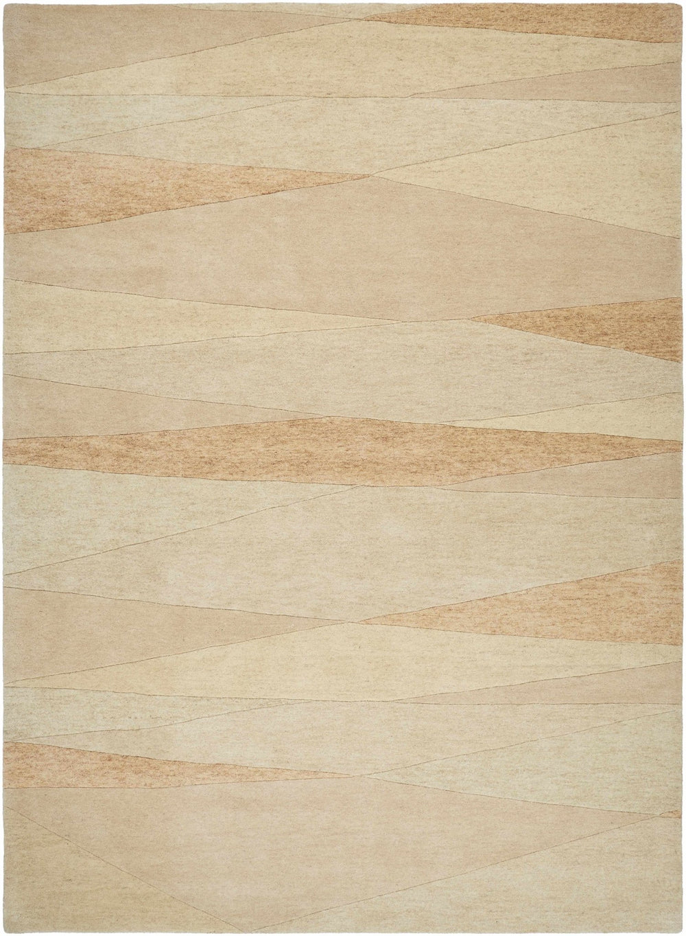 Sanne Beige Contemporary Hand Tufted Wool Rug - The Rug Decor