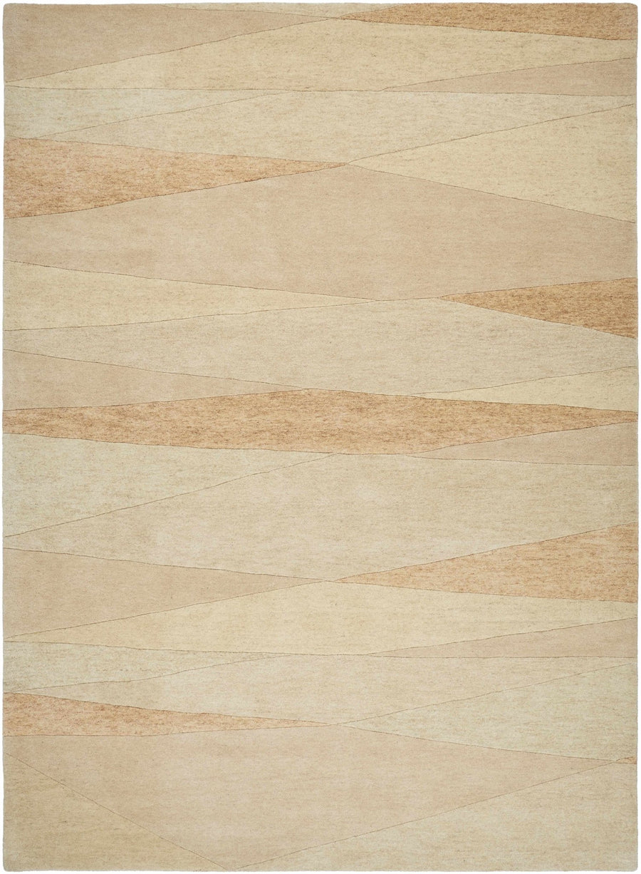 Sanne Beige Contemporary Hand Tufted Wool Rug - The Rug Decor