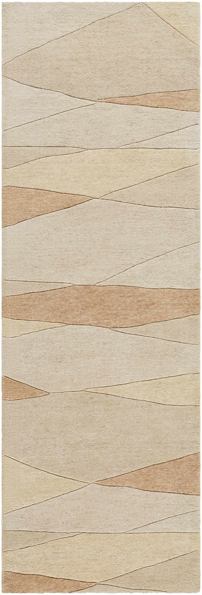 Sanne Beige Contemporary Hand Tufted Wool Rug - The Rug Decor