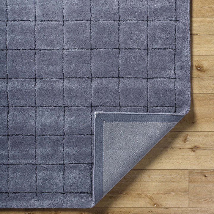 Sanvi Modern Geometrical Charcoal Hand Tufted Area Rug - The Rug Decor
