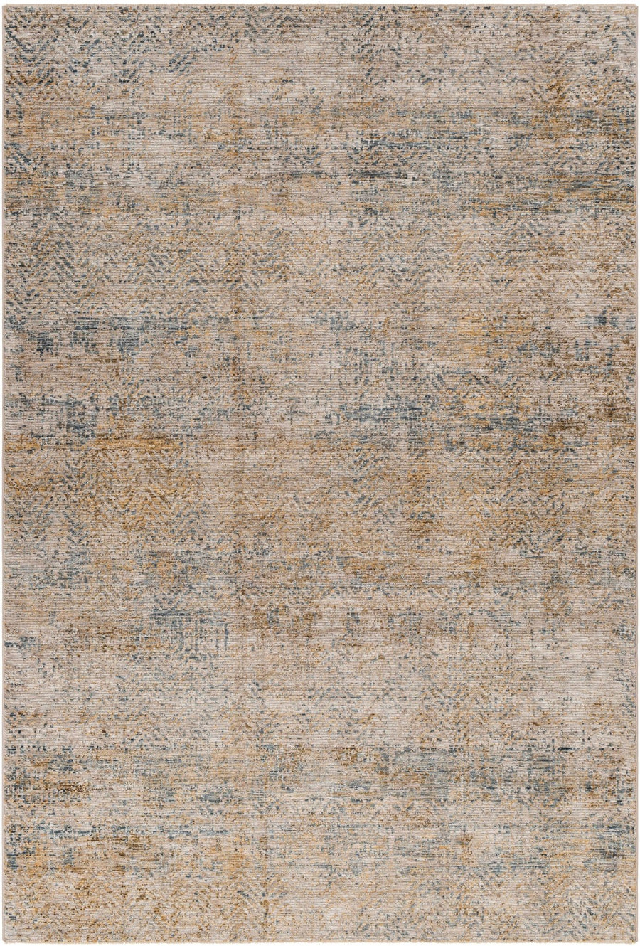 Sava Contemporary Abstract Beige And Gray Rug - The Rug Decor
