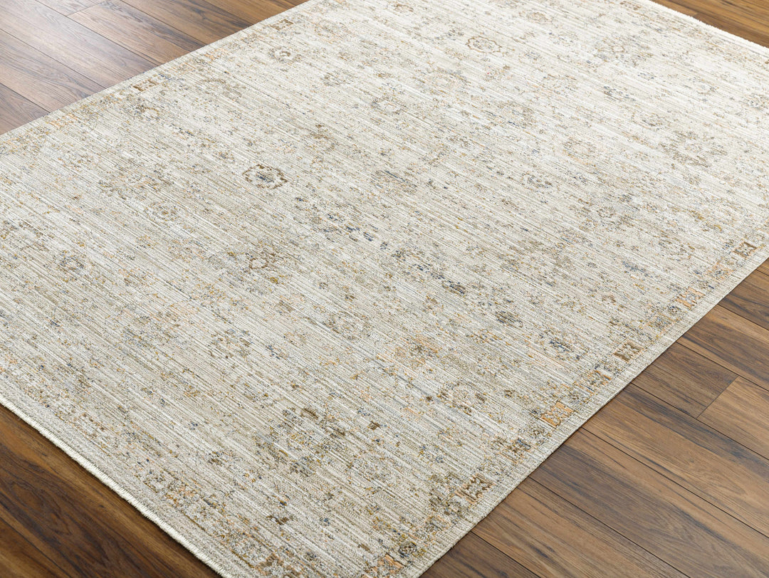Mikia Traditional Gray Outdoor Machine Woven Rug