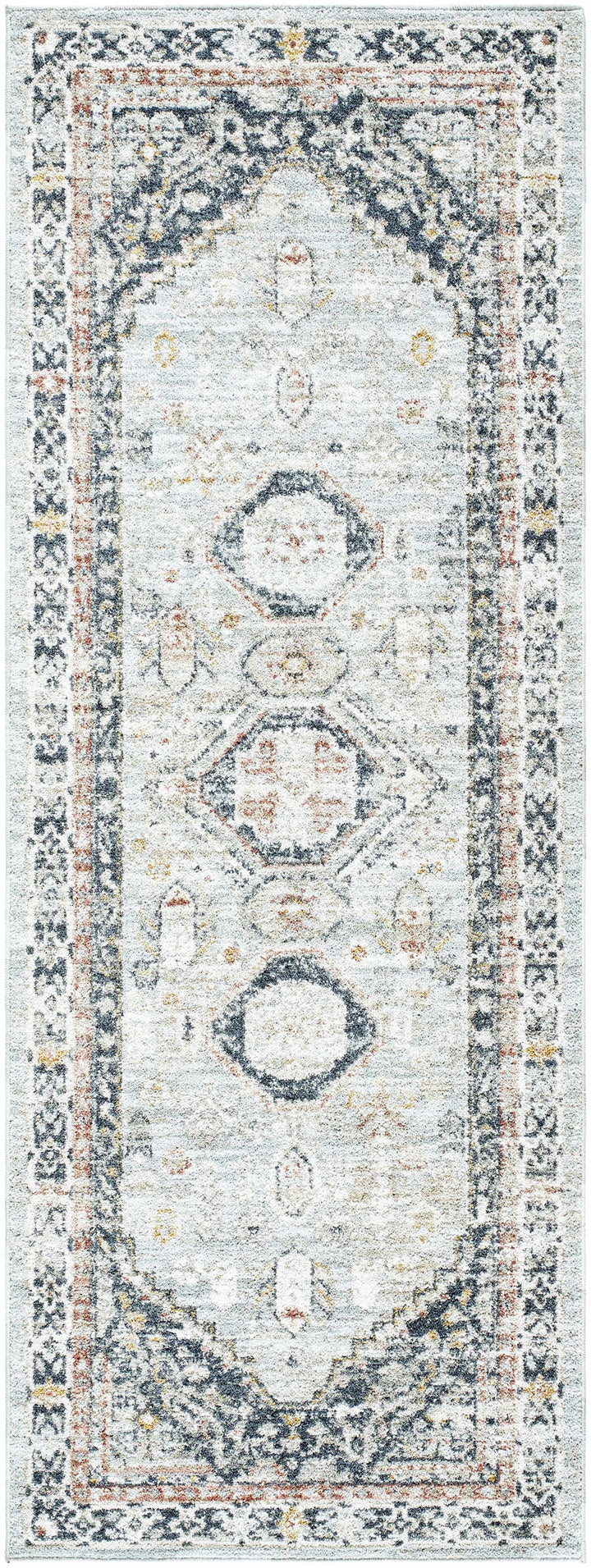 Gilda Beige And Gray Traditional Area Rug