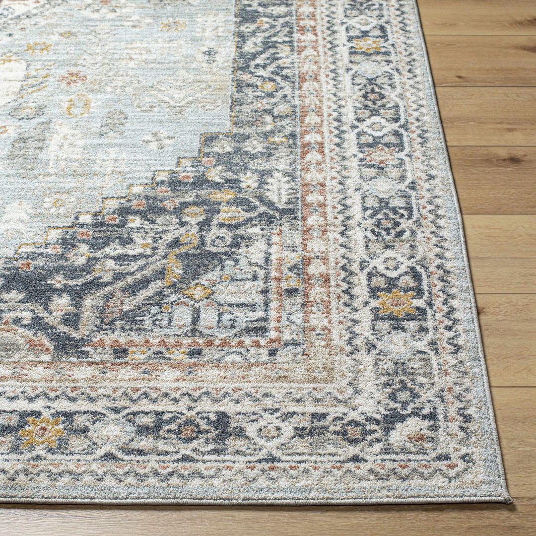Gilda Beige And Gray Traditional Area Rug