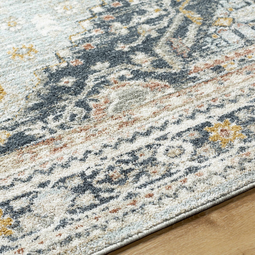 Gilda Beige And Gray Traditional Area Rug