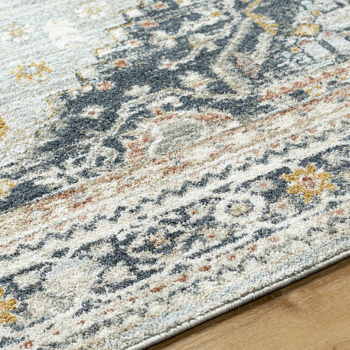 Gilda Beige And Gray Traditional Area Rug