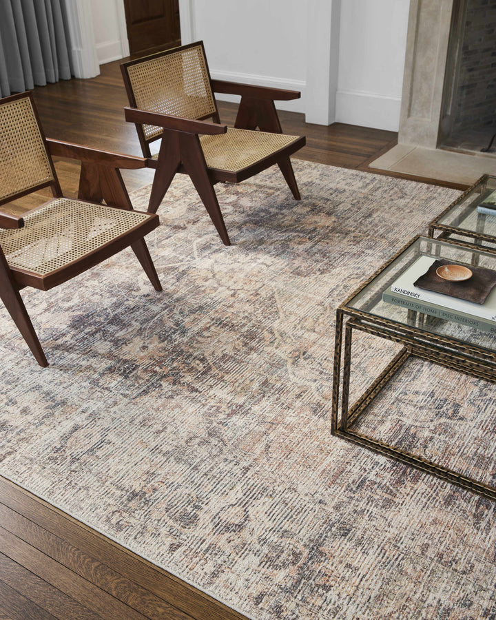 Marlene Traditional Brown And Gray Machine Woven Rug