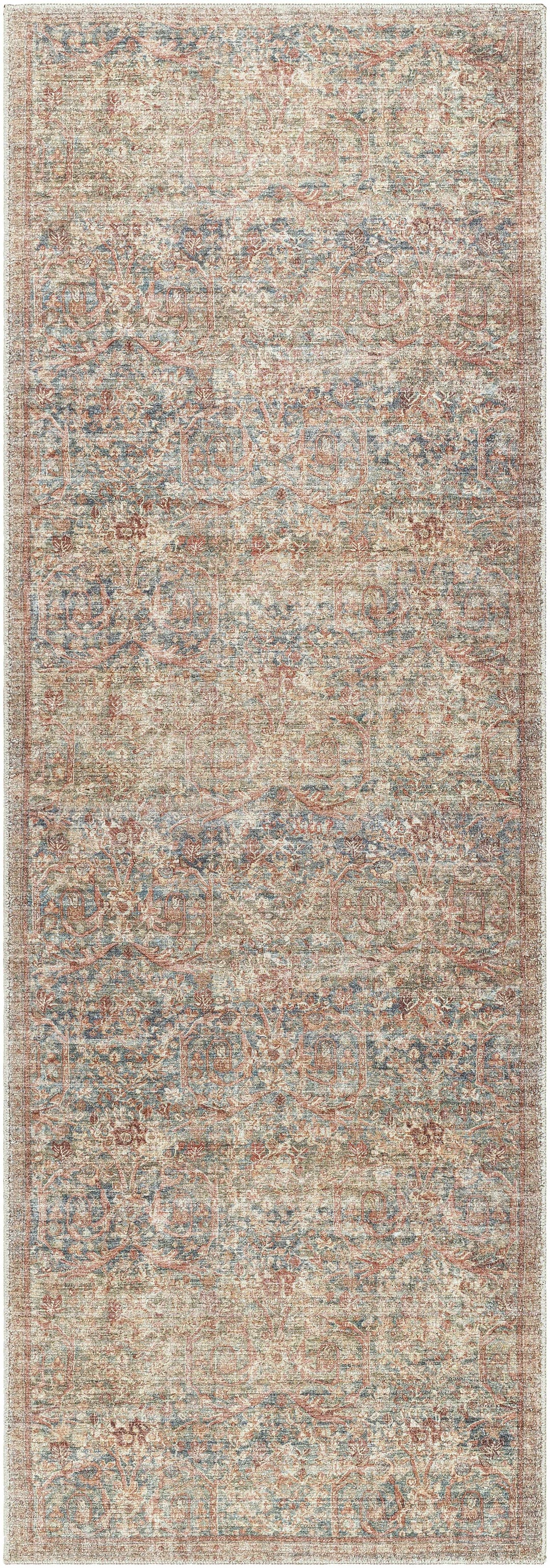 Orhan Traditional Brown Machine Woven Area Rug