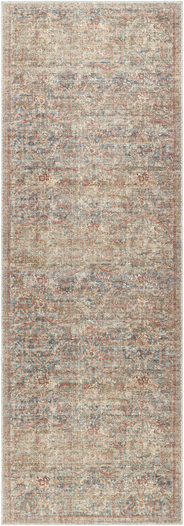 Orhan Traditional Brown Machine Woven Area Rug