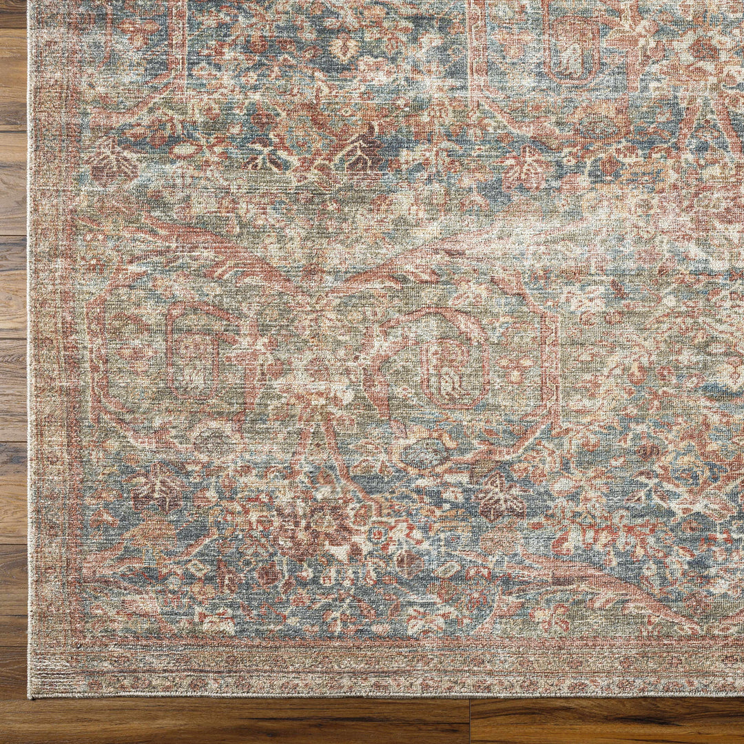 Orhan Traditional Brown Machine Woven Area Rug