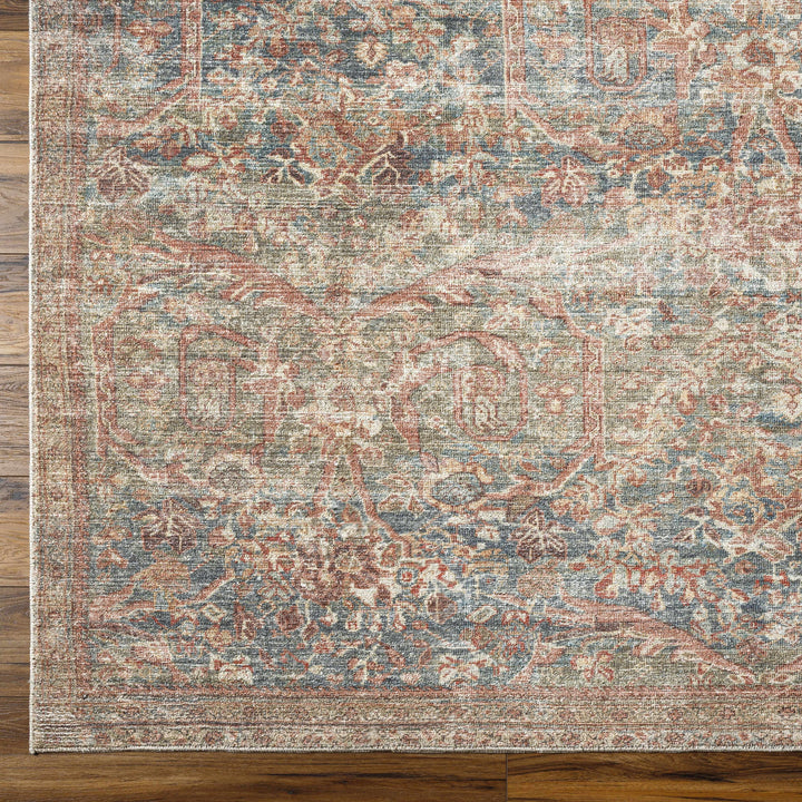 Orhan Traditional Brown Machine Woven Area Rug