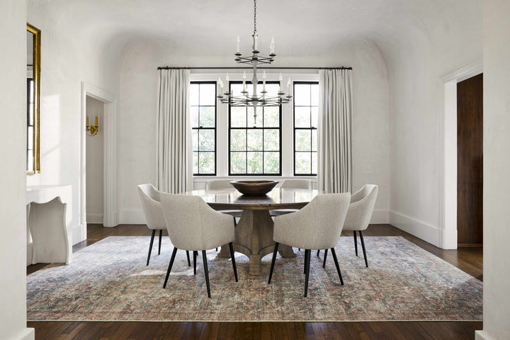 Orhan Traditional Brown Machine Woven Area Rug