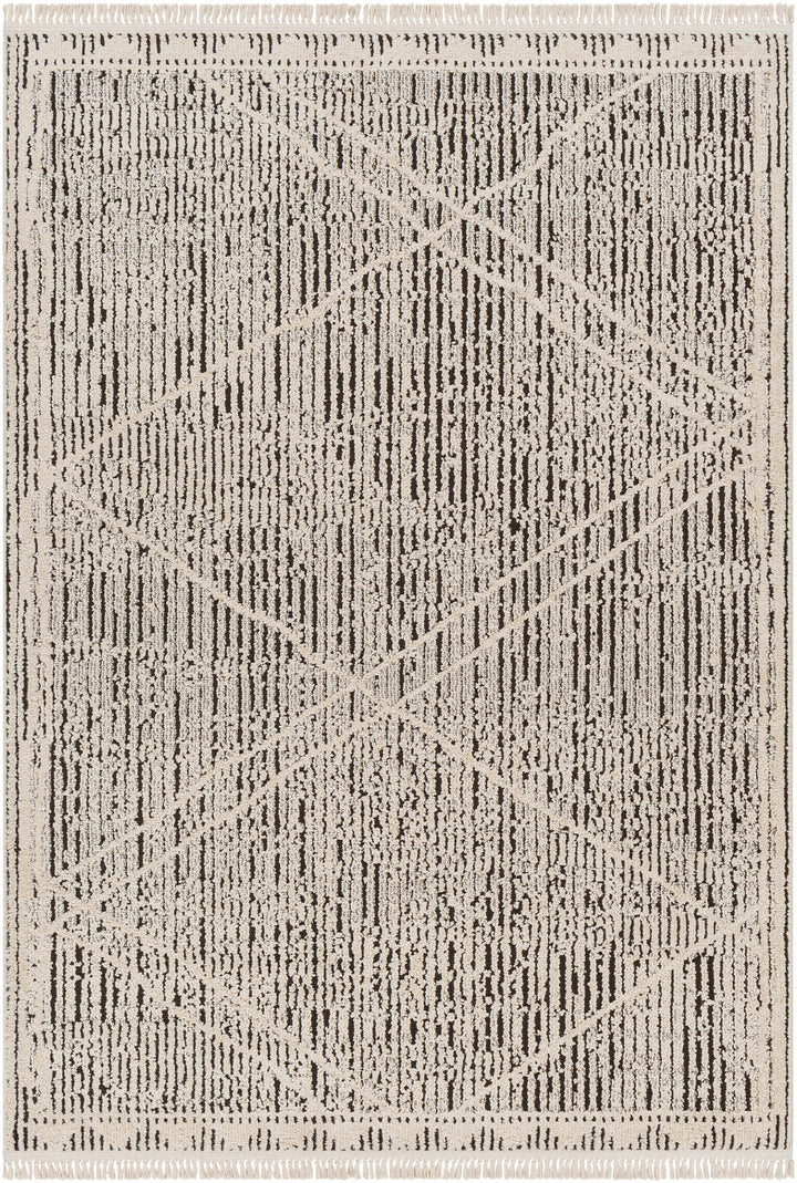 Luuk Beige And Gray Contemporary Style Area Rug