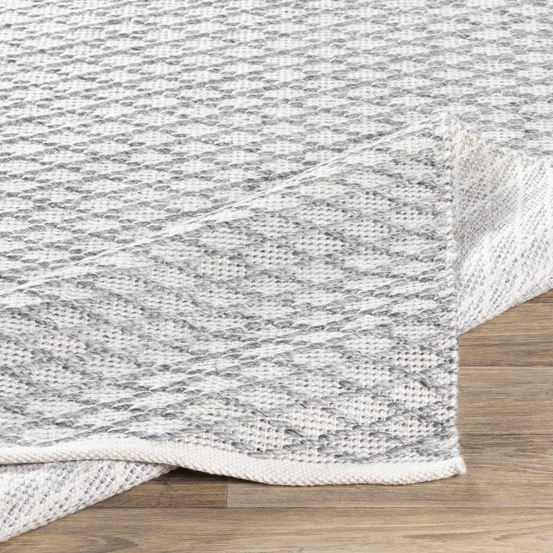 Scarborough Hand Woven Modern Style Gray And Ivory Area Rug - The Rug Decor