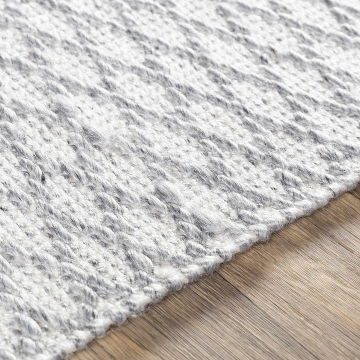 Scarborough Hand Woven Modern Style Gray And Ivory Area Rug - The Rug Decor