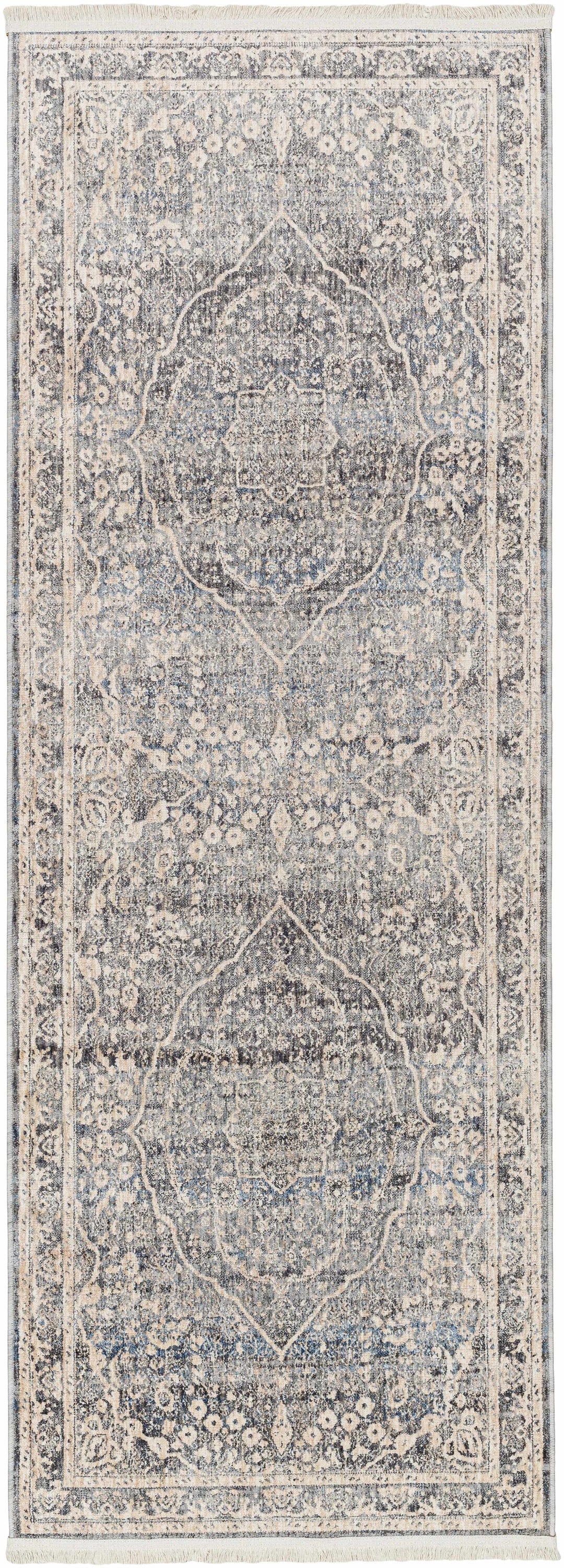Anouk Traditional Style Beige And Gray Area Rug