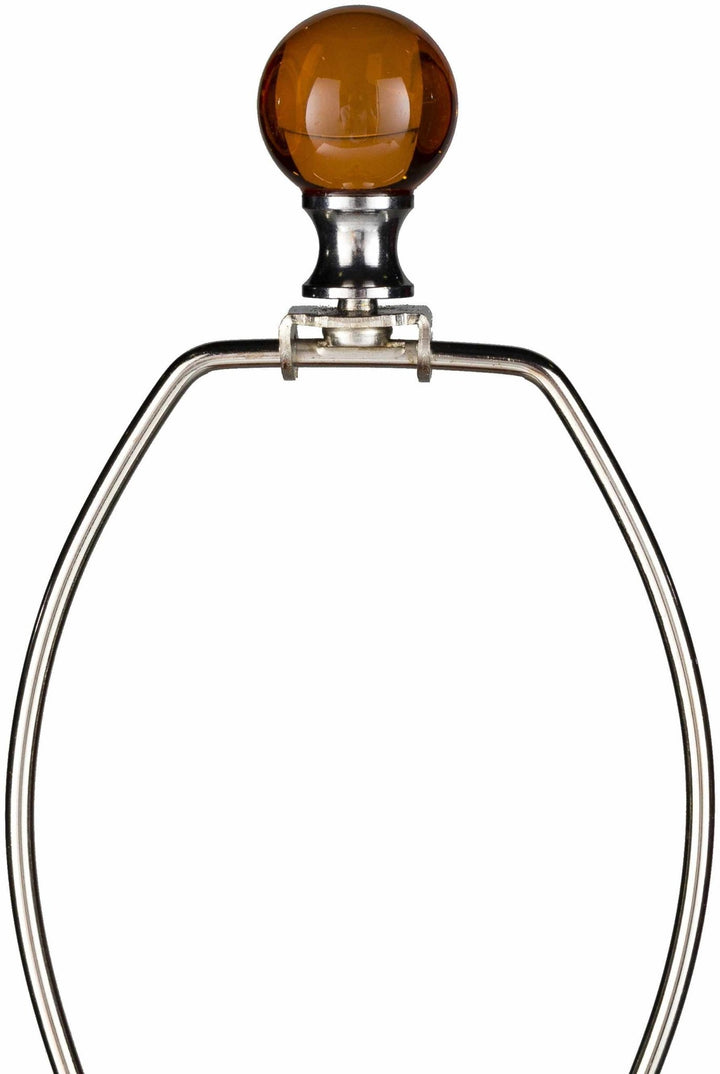 Sciotodale Orange Glass Table Lamp | Contemporary Accent Lighting - The Rug Decor