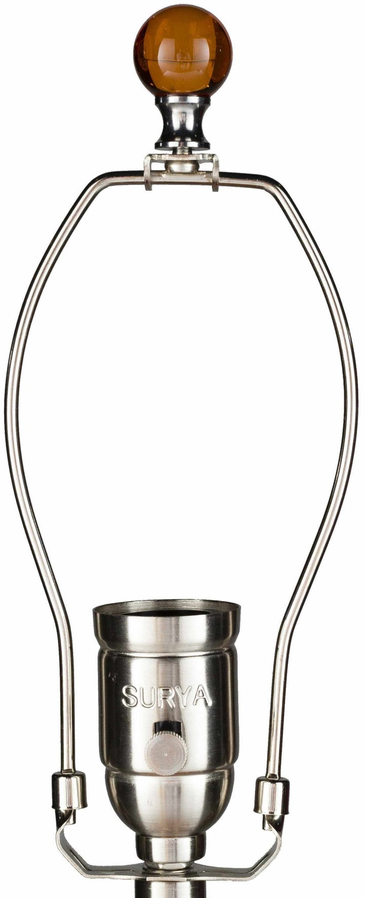 Sciotodale Orange Glass Table Lamp | Contemporary Accent Lighting - The Rug Decor