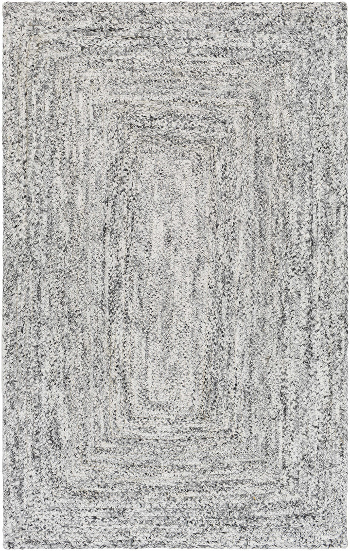 Kenyi Contemporary Style Gray Hand Woven Area Rug