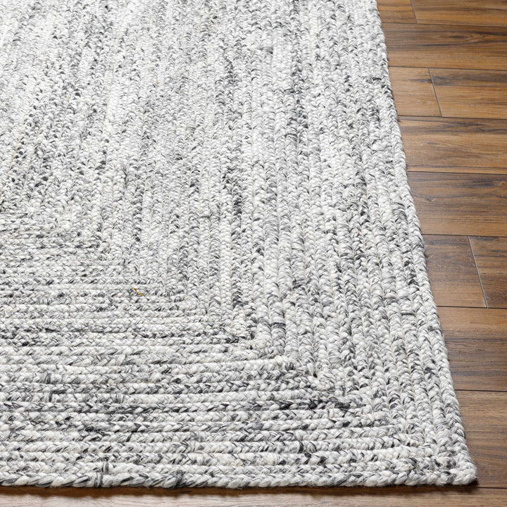 Kenyi Contemporary Style Gray Hand Woven Area Rug