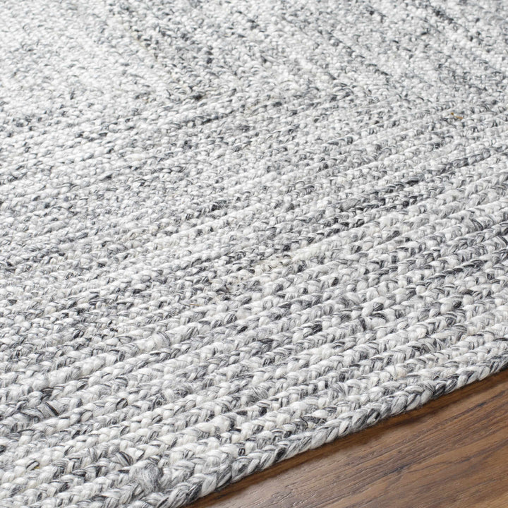 Kenyi Contemporary Style Gray Hand Woven Area Rug