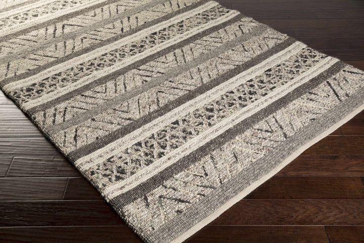 Scotrun Contemporary Gray And Charcoal Premium Rug - The Rug Decor