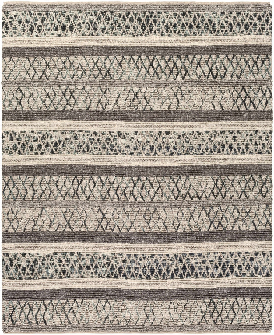 Scotrun Contemporary Gray And Charcoal Premium Rug - The Rug Decor