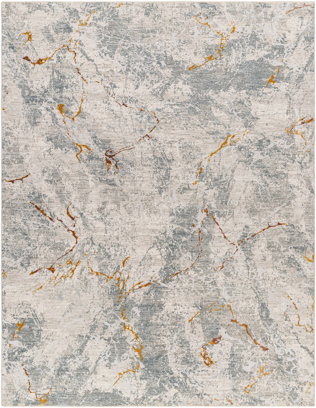 Asena Modern Abstact Design Gray And Beige Rug