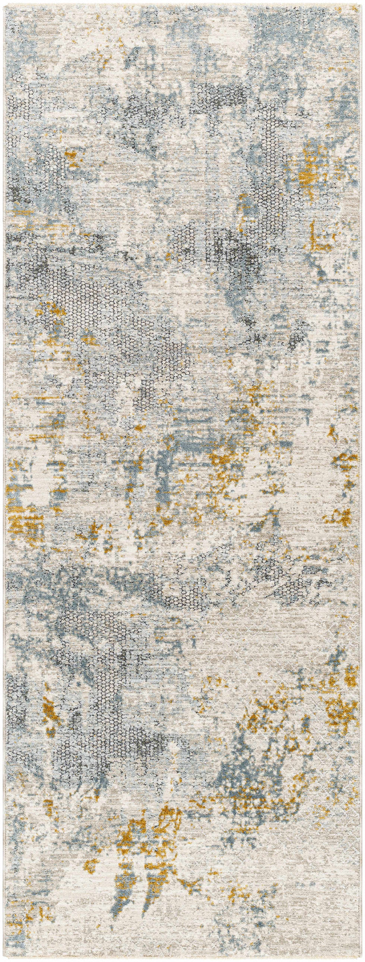 Chaya Modern Abstract Design Beige And Gray Rug