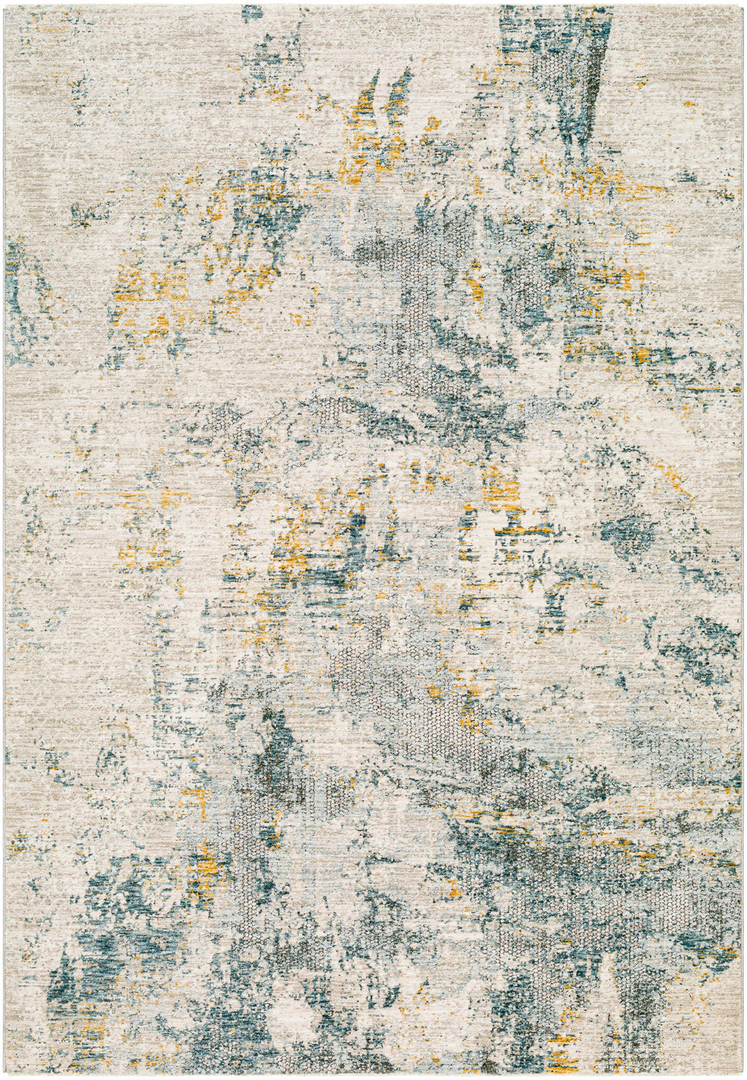 Chaya Modern Abstract Design Beige And Gray Rug