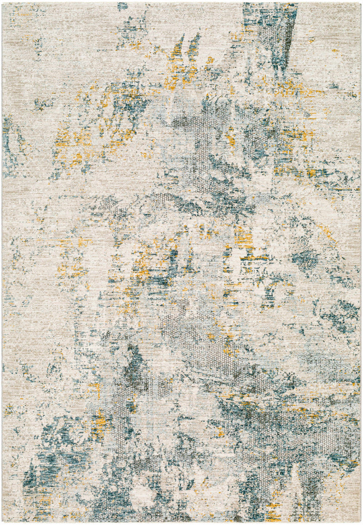 Chaya Modern Abstract Design Beige And Gray Rug